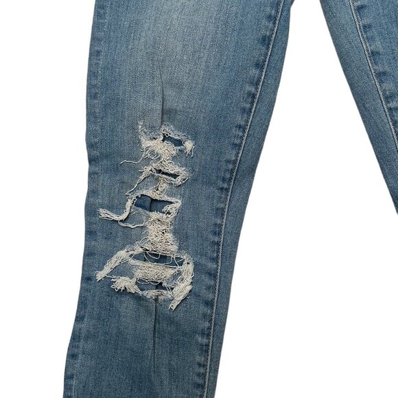 American Eagle Skinny Jeans women’s Size 00 Short Mid Rise Jegging - Picture 4 of 10